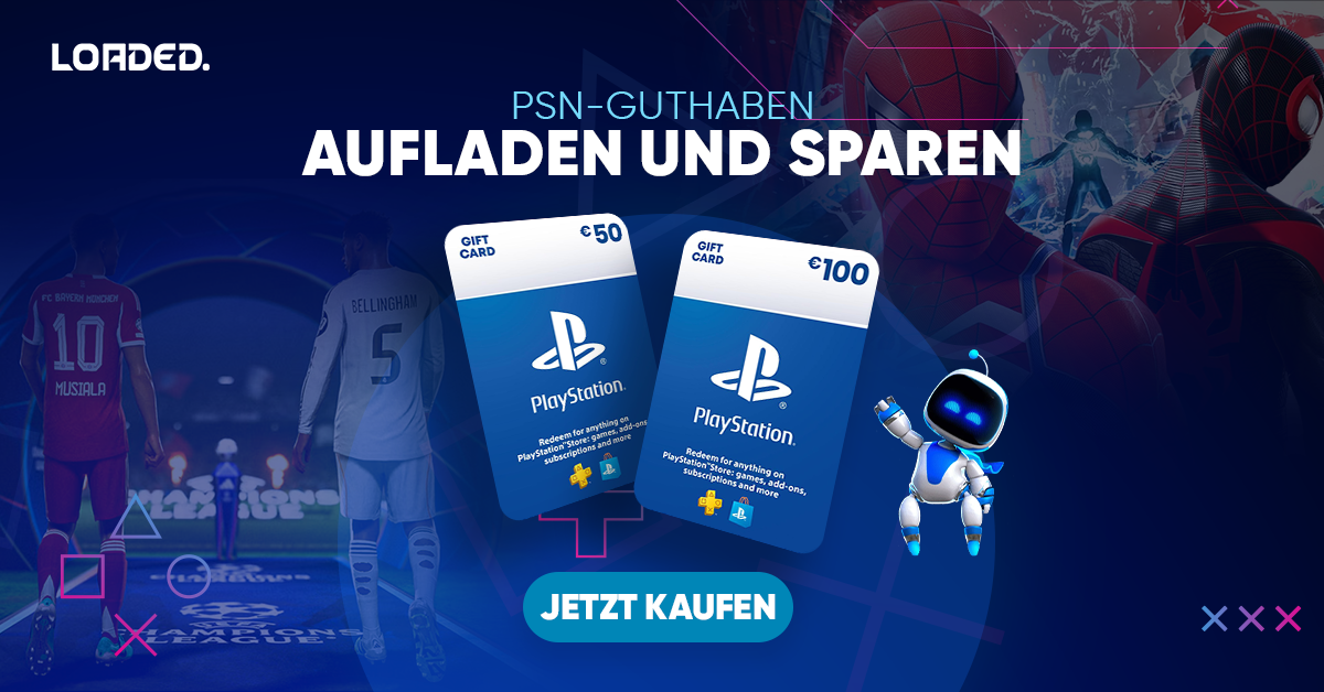 PSN Guthaben aufladen und sparen